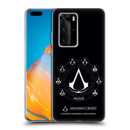 Assassin's Creed Legacy Logo Crests Soft Gel Case for Huawei P40 Pro / P40 Pro Plus 5G
