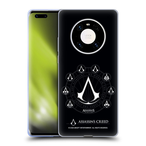 Assassin's Creed Legacy Logo Crests Soft Gel Case for Huawei Mate 40 Pro 5G