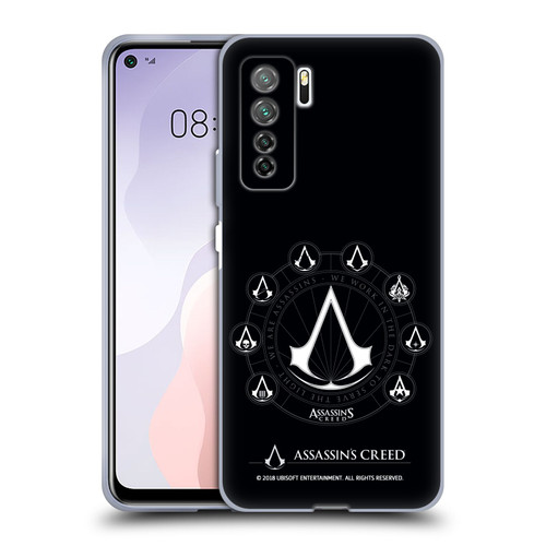Assassin's Creed Legacy Logo Crests Soft Gel Case for Huawei Nova 7 SE/P40 Lite 5G