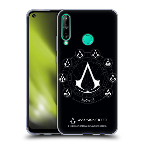 Assassin's Creed Legacy Logo Crests Soft Gel Case for Huawei P40 lite E