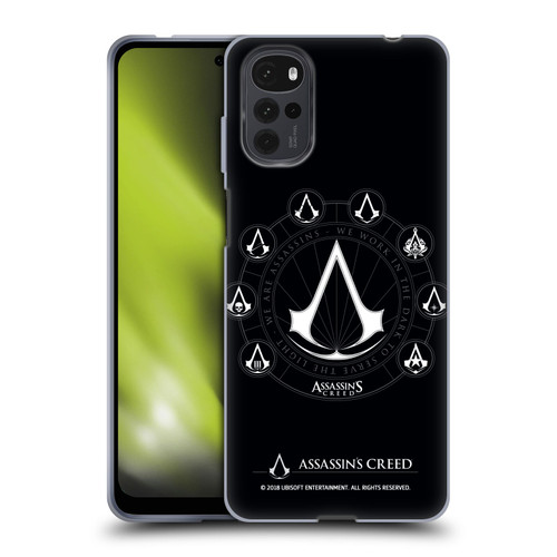 Assassin's Creed Legacy Logo Crests Soft Gel Case for Motorola Moto G22