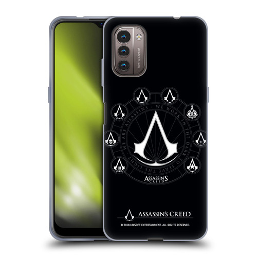 Assassin's Creed Legacy Logo Crests Soft Gel Case for Nokia G11 / G21