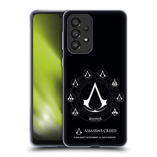Assassin's Creed Legacy Logo Crests Soft Gel Case for Samsung Galaxy A33 5G (2022)