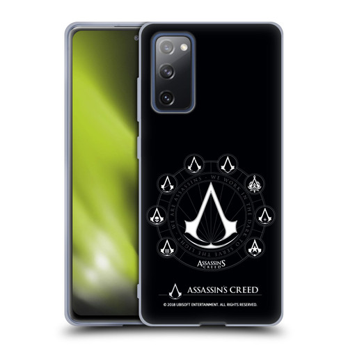 Assassin's Creed Legacy Logo Crests Soft Gel Case for Samsung Galaxy S20 FE / 5G