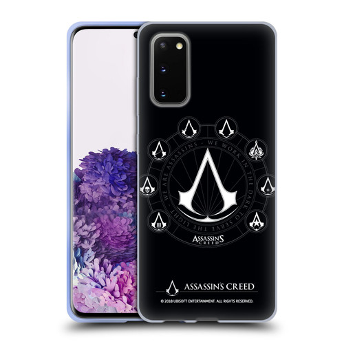 Assassin's Creed Legacy Logo Crests Soft Gel Case for Samsung Galaxy S20 / S20 5G
