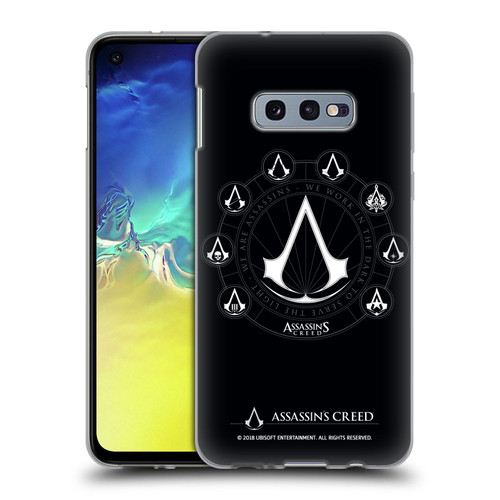 Assassin's Creed Legacy Logo Crests Soft Gel Case for Samsung Galaxy S10e