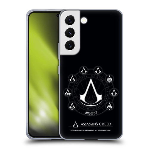 Assassin's Creed Legacy Logo Crests Soft Gel Case for Samsung Galaxy S22 5G