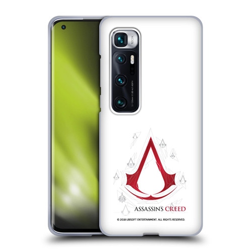 Assassin's Creed Legacy Logo Geometric White Soft Gel Case for Xiaomi Mi 10 Ultra 5G