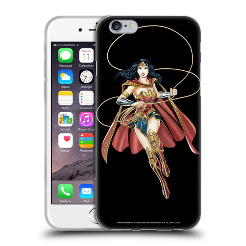 Wonder Woman DC Comics Character Art Lasso Of Truth Soft Gel Case for Apple iPhone 6 / iPhone 6s