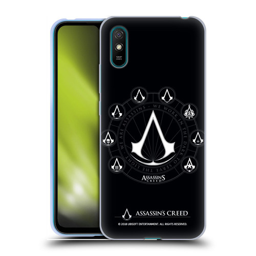 Assassin's Creed Legacy Logo Crests Soft Gel Case for Xiaomi Redmi 9A / Redmi 9AT