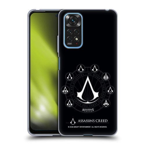 Assassin's Creed Legacy Logo Crests Soft Gel Case for Xiaomi Redmi Note 11 / Redmi Note 11S