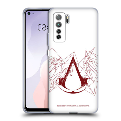 Assassin's Creed Logo Geometric Soft Gel Case for Huawei Nova 7 SE/P40 Lite 5G