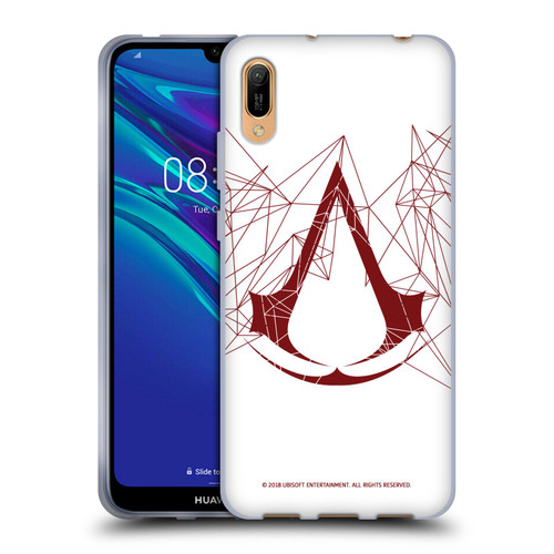 Assassin's Creed Logo Geometric Soft Gel Case for Huawei Y6 Pro (2019)