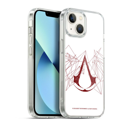 Assassin's Creed Logo Geometric Soft Gel Case for Apple iPhone 13
