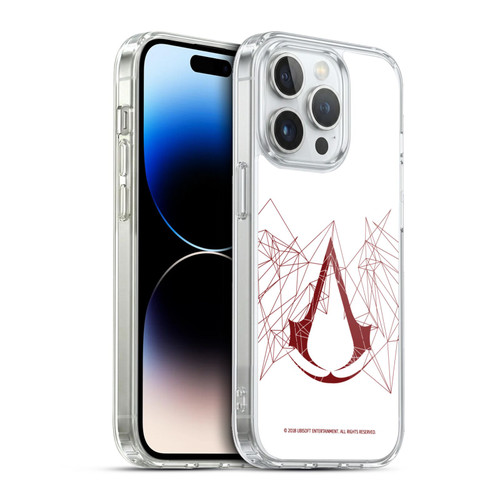 Assassin's Creed Logo Geometric Soft Gel Case for Apple iPhone 13 Pro & MagSafe
