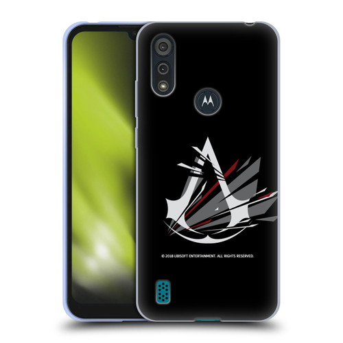 Assassin's Creed Logo Shattered Soft Gel Case for Motorola Moto E6s (2020)
