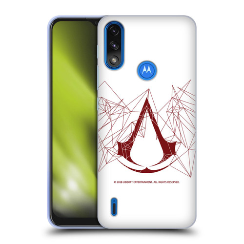 Assassin's Creed Logo Geometric Soft Gel Case for Motorola Moto E7 Power / Moto E7i Power