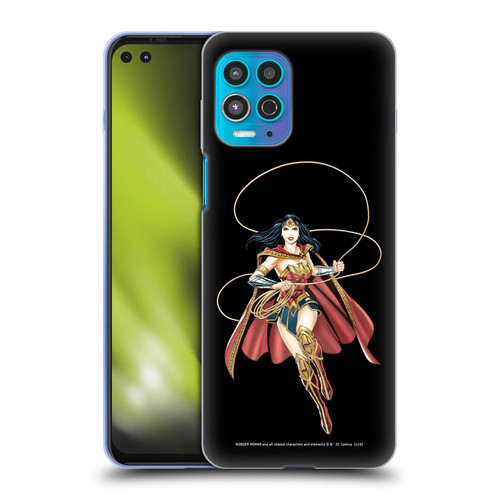 Wonder Woman DC Comics Character Art Lasso Of Truth Soft Gel Case for Motorola Moto G100