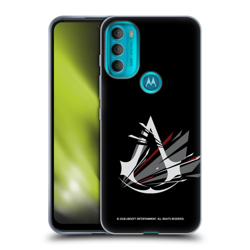 Assassin's Creed Logo Shattered Soft Gel Case for Motorola Moto G71 5G