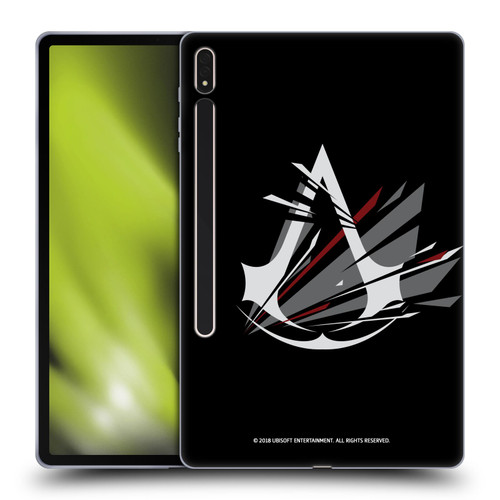 Assassin's Creed Logo Shattered Soft Gel Case for Samsung Galaxy Tab S8 Plus