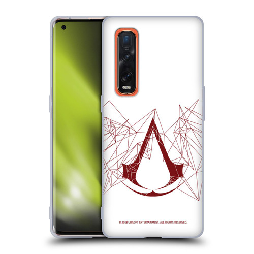 Assassin's Creed Logo Geometric Soft Gel Case for OPPO Find X2 Pro 5G