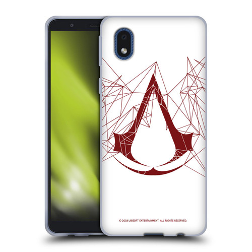 Assassin's Creed Logo Geometric Soft Gel Case for Samsung Galaxy A01 Core (2020)