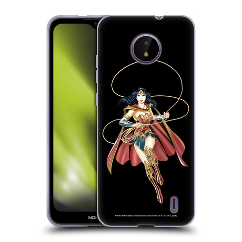 Wonder Woman DC Comics Character Art Lasso Of Truth Soft Gel Case for Nokia C10 / C20