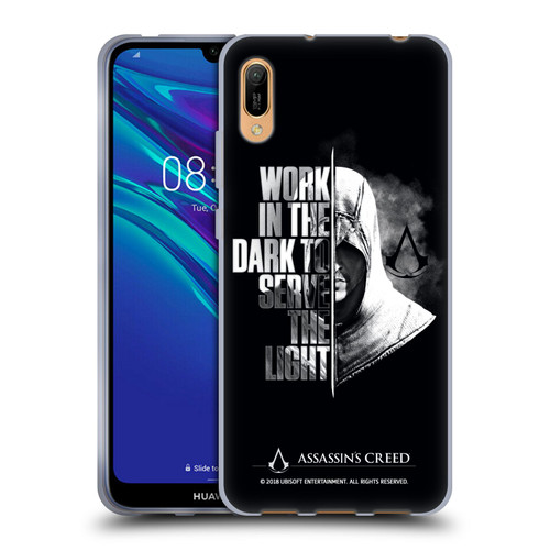 Assassin's Creed Legacy Typography Half Soft Gel Case for Huawei Y6 Pro (2019)
