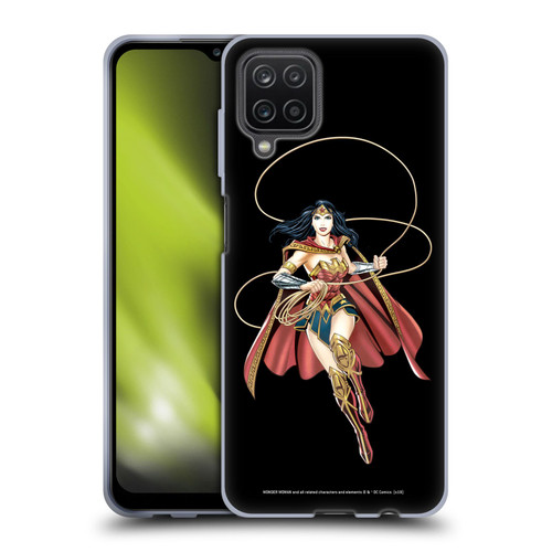 Wonder Woman DC Comics Character Art Lasso Of Truth Soft Gel Case for Samsung Galaxy A12 (2020)