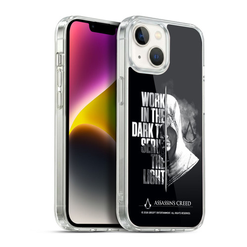 Assassin's Creed Legacy Typography Half Soft Gel Case for Apple iPhone 14