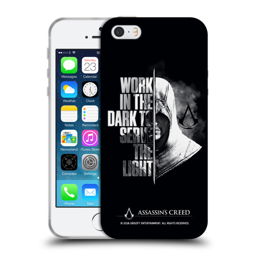 Assassin's Creed Legacy Typography Half Soft Gel Case for Apple iPhone 5 / 5s / iPhone SE 2016