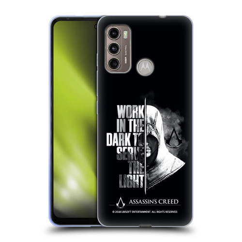 Assassin's Creed Legacy Typography Half Soft Gel Case for Motorola Moto G60 / Moto G40 Fusion