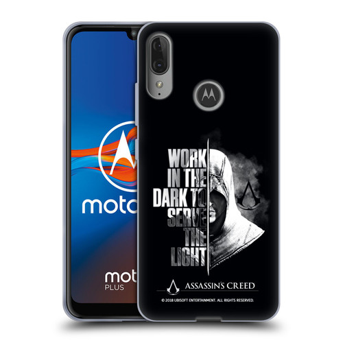 Assassin's Creed Legacy Typography Half Soft Gel Case for Motorola Moto E6 Plus