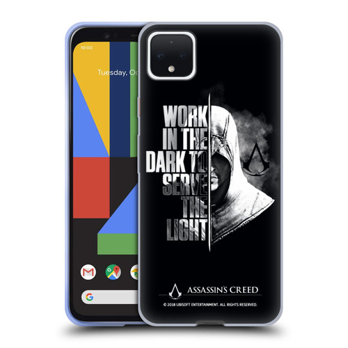 Assassin's Creed Legacy Typography Half Soft Gel Case for Google Pixel 4 XL