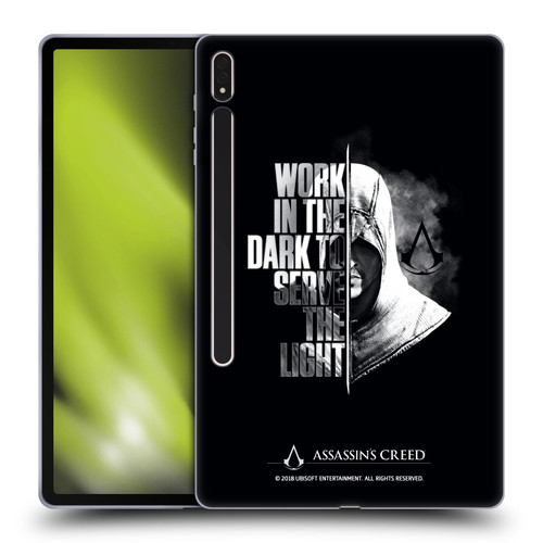 Assassin's Creed Legacy Typography Half Soft Gel Case for Samsung Galaxy Tab S8 Plus