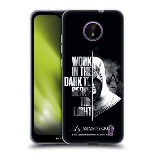 Assassin's Creed Legacy Typography Half Soft Gel Case for Nokia C10 / C20