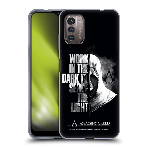 Assassin's Creed Legacy Typography Half Soft Gel Case for Nokia G11 / G21