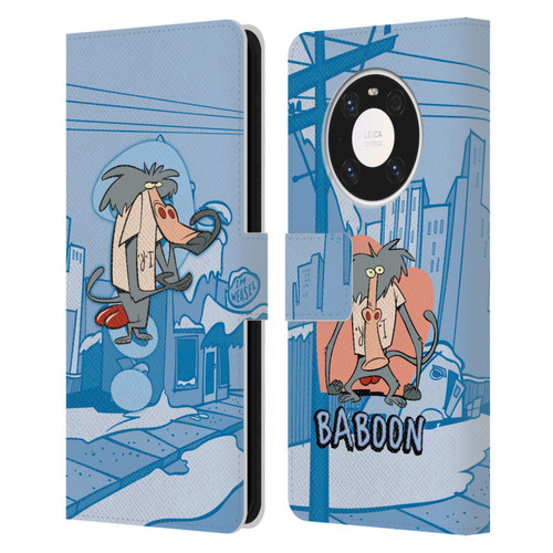 I Am Weasel. Graphics What Is It I.R Leather Book Wallet Case Cover For Huawei Mate 40 Pro 5G