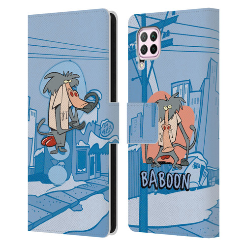 I Am Weasel. Graphics What Is It I.R Leather Book Wallet Case Cover For Huawei Nova 6 SE / P40 Lite