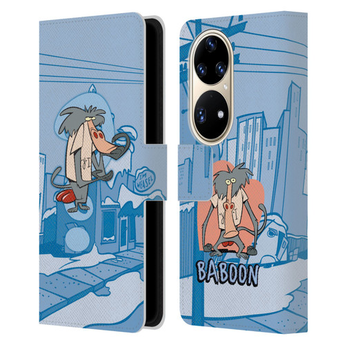 I Am Weasel. Graphics What Is It I.R Leather Book Wallet Case Cover For Huawei P50 Pro