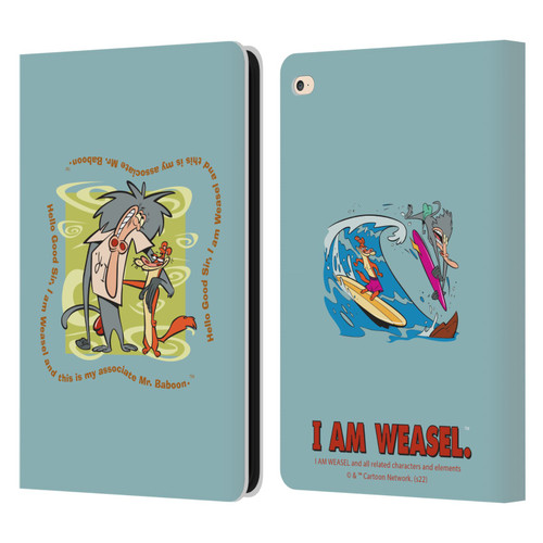 I Am Weasel. Graphics Hello Good Sir Leather Book Wallet Case Cover For Apple iPad Air 2 (2014)