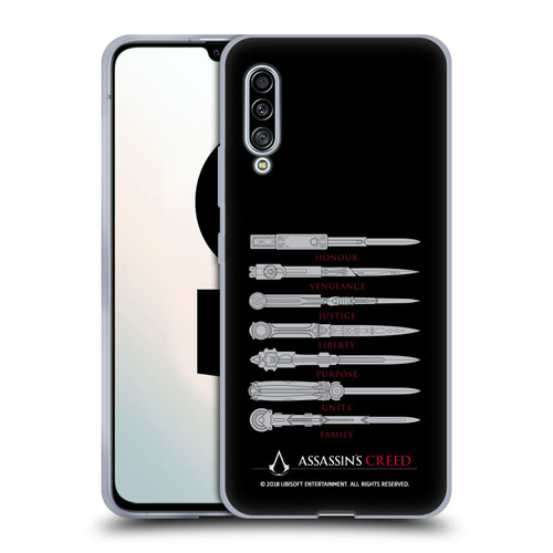 Assassin's Creed Legacy Typography Blades Soft Gel Case for Samsung Galaxy A90 5G (2019)