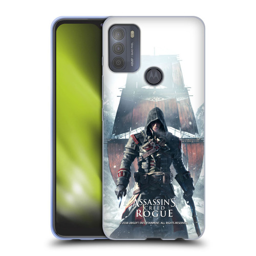 Assassin's Creed Rogue Key Art Shay Cormac Ship Soft Gel Case for Motorola Moto G50