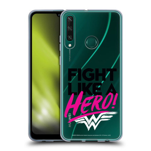 Wonder Woman DC Comics Graphic Arts Hero Soft Gel Case for Huawei Y6p