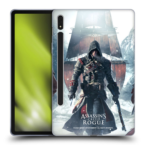 Assassin's Creed Rogue Key Art Shay Cormac Ship Soft Gel Case for Samsung Galaxy Tab S8