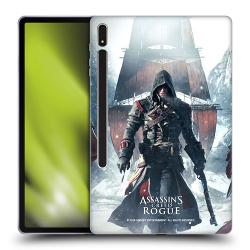 Assassin's Creed Rogue Key Art Shay Cormac Ship Soft Gel Case for Samsung Galaxy Tab S8 Plus