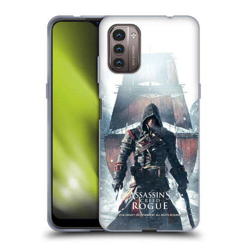 Assassin's Creed Rogue Key Art Shay Cormac Ship Soft Gel Case for Nokia G11 / G21