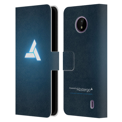 Assassin's Creed Brotherhood Logo Abstergo Leather Book Wallet Case Cover For Nokia C10 / C20