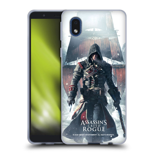 Assassin's Creed Rogue Key Art Shay Cormac Ship Soft Gel Case for Samsung Galaxy A01 Core (2020)
