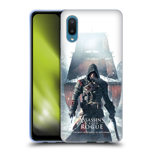 Assassin's Creed Rogue Key Art Shay Cormac Ship Soft Gel Case for Samsung Galaxy A02/M02 (2021)